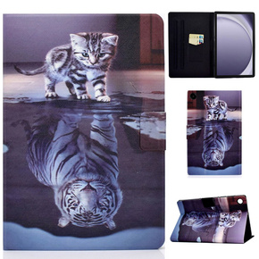 Obal na mobil pre Samsung Galaxy Tab A9+ X210 / X215 / X216B, cat and tiger