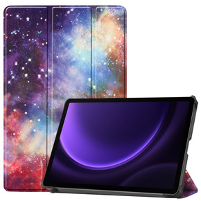Obal na mobil pre Samsung Galaxy Tab S9 FE, Smartcase Pen Slot, galactic