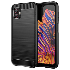 Obal na mobil pre Samsung Galaxy Xcover 6 Pro 5G, Carbon, čierne