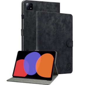 Obal na mobil pre Xiaomi Pad 6, Wallet Pen Slot, čierne