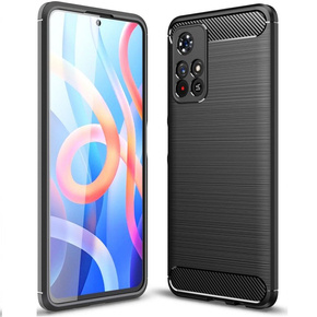 Obal na mobil pre Xiaomi Poco M4 Pro 5G / Redmi Note 11S 5G, Carbon, čierne