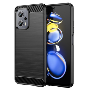 Obal na mobil pre Xiaomi Poco X4 GT 5G, Carbon, čierne