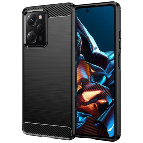 Obal na mobil pre Xiaomi Poco X5 Pro 5G, Carbon, čierne