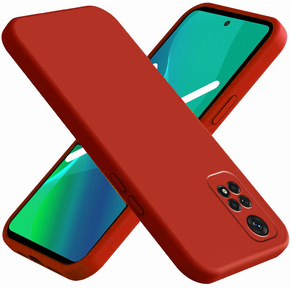 Obal na mobil pre Xiaomi Redmi Note 11 / 11S, Silicone Lite, červené