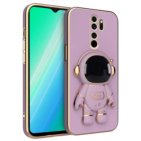 Obal na mobil pre Xiaomi Redmi Note 8 Pro, Astronaut, fialové