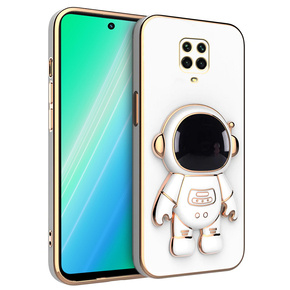 Obal na mobil pre Xiaomi Redmi Note 9 Pro / 9s, Astronaut, biele
