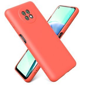 Obal na mobil pre Xiaomi Redmi Note 9T 5G, Silicone Lite, červené