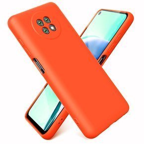 Obal na mobil pre Xiaomi Redmi Note 9T 5G, Silicone Lite, červené