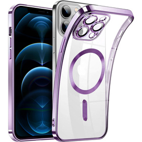 Obal na mobil pre iPhone 11 Pro, MagSafe Hybrid, fialové