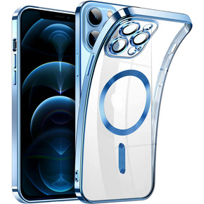 Obal na mobil pre iPhone 12 Pro, MagSafe Hybrid, modré