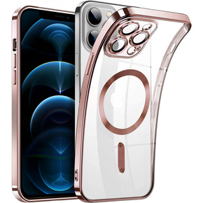Obal na mobil pre iPhone 12 Pro, MagSafe Hybrid, ružové