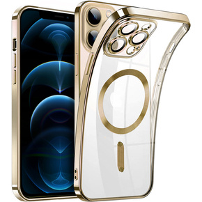 Obal na mobil pre iPhone 12 Pro, MagSafe Hybrid, zlaté