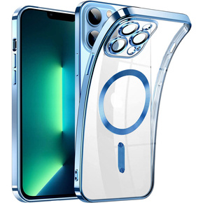 Obal na mobil pre iPhone 13 Pro, MagSafe Hybrid, modré
