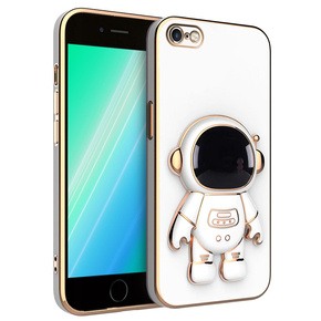 Obal na mobil pre iPhone 6 / 6s, Astronaut, biele