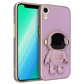 Obal na mobil pre iPhone XR, Astronaut, fialové