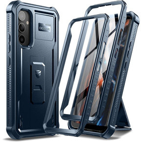 Obrnené puzdro pre Samsung Galaxy A34 5G, Dexnor Full Body (Two Frames), modré