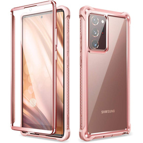 Obrnené puzdro pre Samsung Galaxy Note 20 Ultra, Dexnor Full Body, ružové rose gold