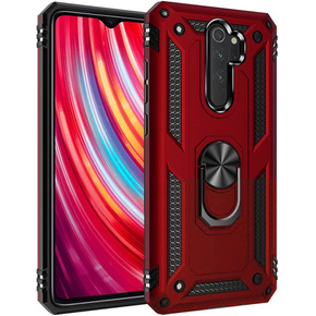 Pancierované obal na mobil pre Xiaomi Redmi Note 8 Pro, Nox Case Ring, červené