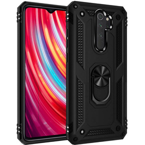 Pancierované obal na mobil pre Xiaomi Redmi Note 8 Pro, Nox Case Ring, čierne