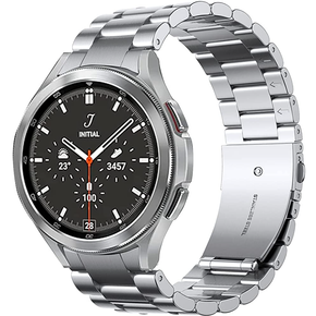 Pasek Bransoleta do Samsung Galaxy Watch 4/5 40/42/44/46/45MM, Srebrna