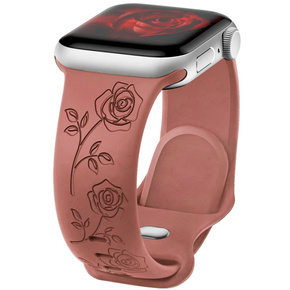 Pasek Silikonowy do Apple Watch 1/2/3/4/5/6/7/8/SE/ULTRA 42/44/45/49MM, Pomarańczowy