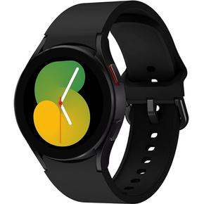 Pasek Silikonowy do Samsung Galaxy Watch 4/5, Czarny