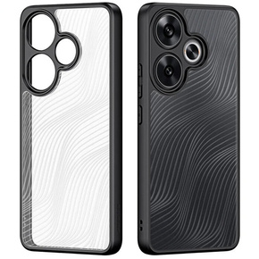 Puzdro DuxDucis pre Xiaomi Poco F6, Aimo case, transparentné / čierne