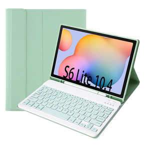 Puzdro + klávesnica Samsung Galaxy Tab S6 Lite 10.4, Pen Slot, zelený