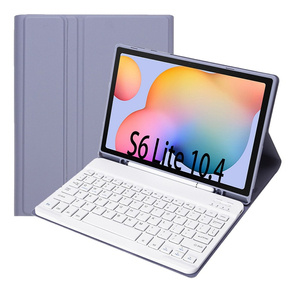 Puzdro + klávesnica Samsung Galaxy Tab S6 Lite P610/P615 / S6 Lite 2022 10.4, Pen Slot, fialové