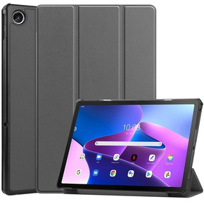 Puzdro pre Lenovo Tab M10 Plus 10.6 Gen 3 TB-125F TB-128F, Smartcase, sivé