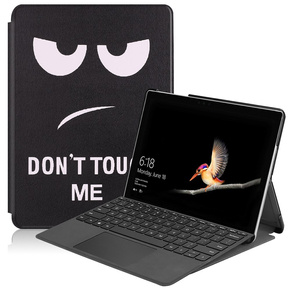 Puzdro pre Microsoft Surface Go 3/Go 2/Go, Smartcase, don't touch me