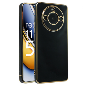 Puzdro pre Realme 11 Pro 5G / Pro+ 5G, Glamour CamShield, čierne