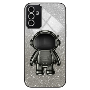 Puzdro pre Samsung Galaxy A15 4G / 5G, Glitter Astronaut, čierne