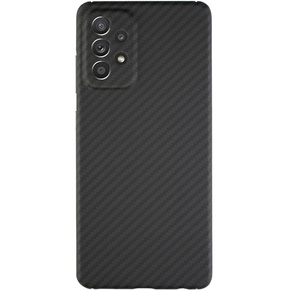 Puzdro pre Samsung Galaxy A53, Aramid Fiber Cover, čierne