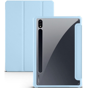 Puzdro pre Samsung Galaxy Tab S7 Plus / Tab S7 FE, Smartcase Hybrid, so slotom na stylus, modré