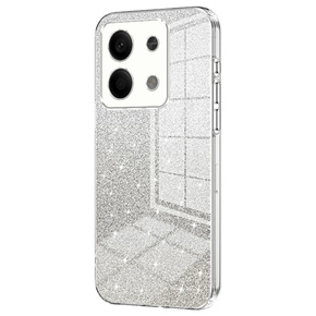 Puzdro pre Xiaomi Redmi Note 13 5G, Glitter Case CamShield, priehľadné