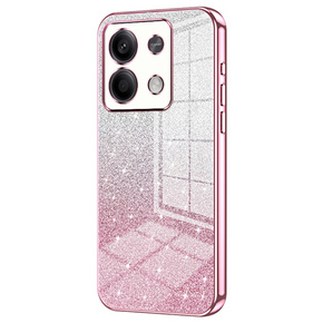 Puzdro pre Xiaomi Redmi Note 13 5G, Glitter Case CamShield, ružové