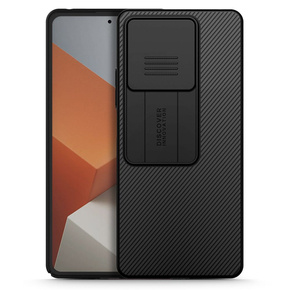 Puzdro pre Xiaomi Redmi Note 13 5G, pancierované Nillkin, CamShield Pro, čierne