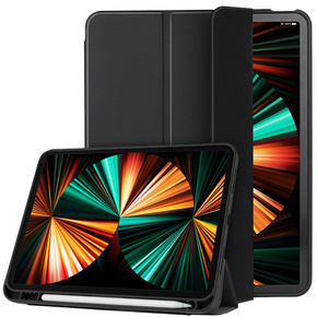 Puzdro pre iPad Pro 11 2021/2022, Smartcase s priestorom pre stylus, čierne
