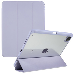 Puzdro pre iPad Pro 11 2022 / 2021 / 2020 / 2018, Smartcase Hybrid, so slotom na stylus, fialové