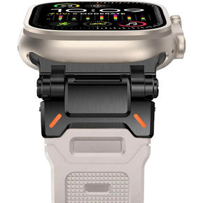 Remienok SPIGEN pre Apple Watch 1/2/3/4/5/6/7/8/SE/Ultra 42/44/45/49MM, Durapro Armor, čierny