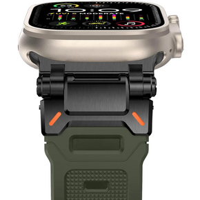 Remienok SPIGEN pre Apple Watch 1/2/3/4/5/6/7/8/SE/Ultra 42/44/45/49MM, Durapro Armor, čierny