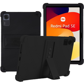 Silikón puzdro pre Xiaomi Redmi Pad SE 11", Impact, pancierovaný, čierne