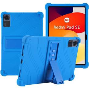 Silikón puzdro pre Xiaomi Redmi Pad SE 11", Impact, pancierovaný, tmavomodré