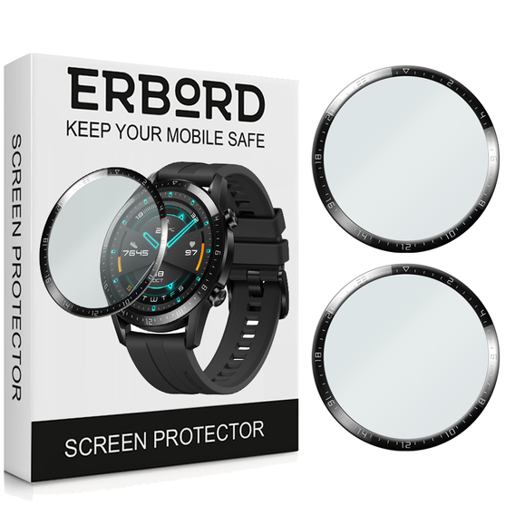 2x hybridné sklo ERBORD pre Huawei Watch GT 2 46MM