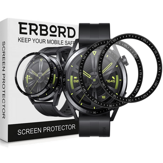 2x hybridné sklo ERBORD pre Huawei Watch GT 3 46mm