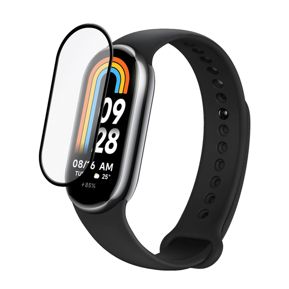 2x hybridné sklo ERBORD pre Xiaomi Smart Band 8