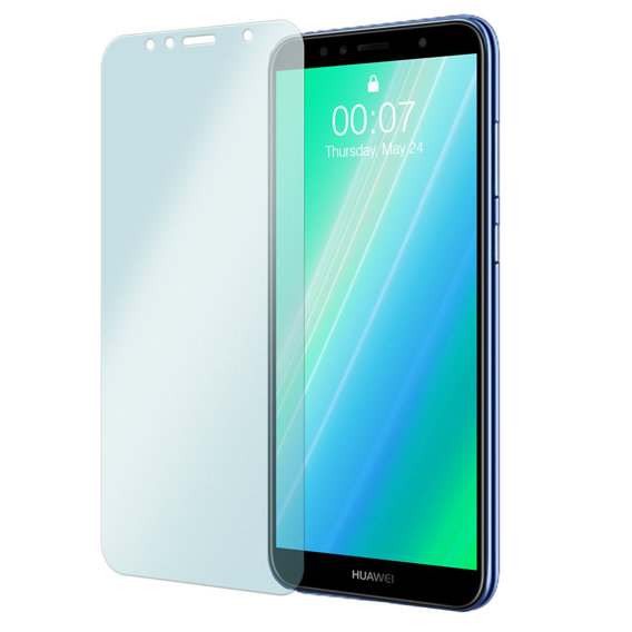 2x tvrdené sklo pre Huawei Y6 2018, ERBORD 9H Hard Glass na displeji