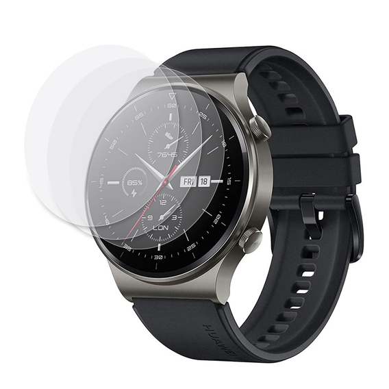 3x ERBORD Hydrogélová fólia pre Huawei Watch GT 2 Pro