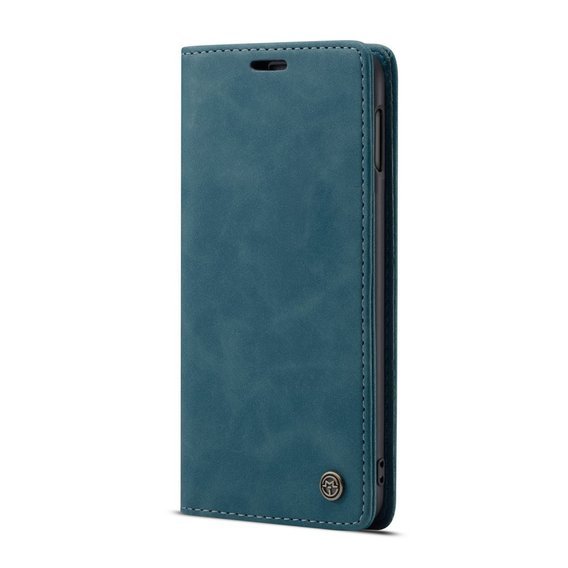 CASEME puzdro pre Samsung Galaxy S10E, Leather Wallet Case, modré